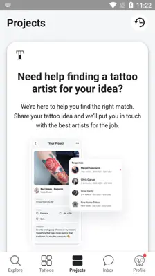 Tattoodo - Find your next tattoo android App screenshot 0