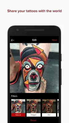 Tattoodo - Find your next tattoo android App screenshot 7